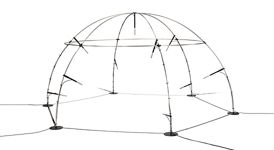 67HB 2 m LEMO Low-noise Hemisphere kit