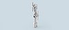 GRAS RA0096 1/4" 5-Click Microphone Holder, Stainless Steel