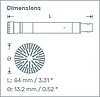 GRAS 46AZ 1/2" CCP 自由场标准麦克风装置，低频