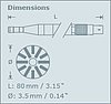 GRAS 46DP-1 1/8" LEMO 压力标准麦克风装置