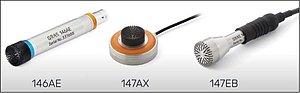 Figure 1. GRAS Automotive NVH rugged microphones.